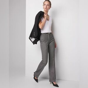 White House Black Market The Boot Plaid dress Pants size 4